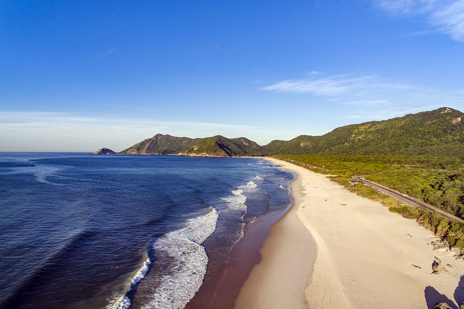 Praia De Grumari No Rio De Janeiro Ref Gio Paradis Aco Frequentado