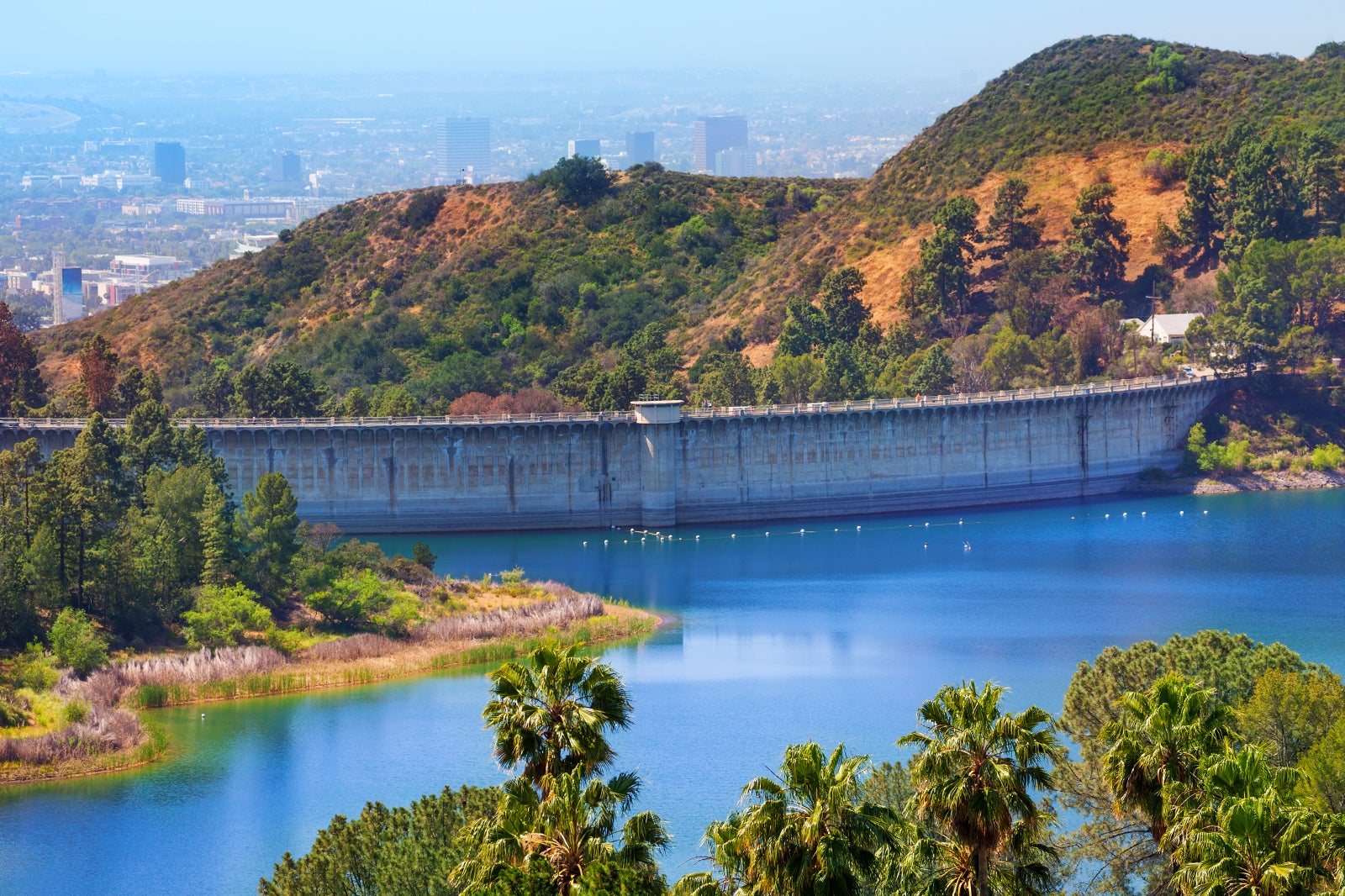 Hollywood Reservoir in Los Angeles Explore Lake Hollywood Go Guides