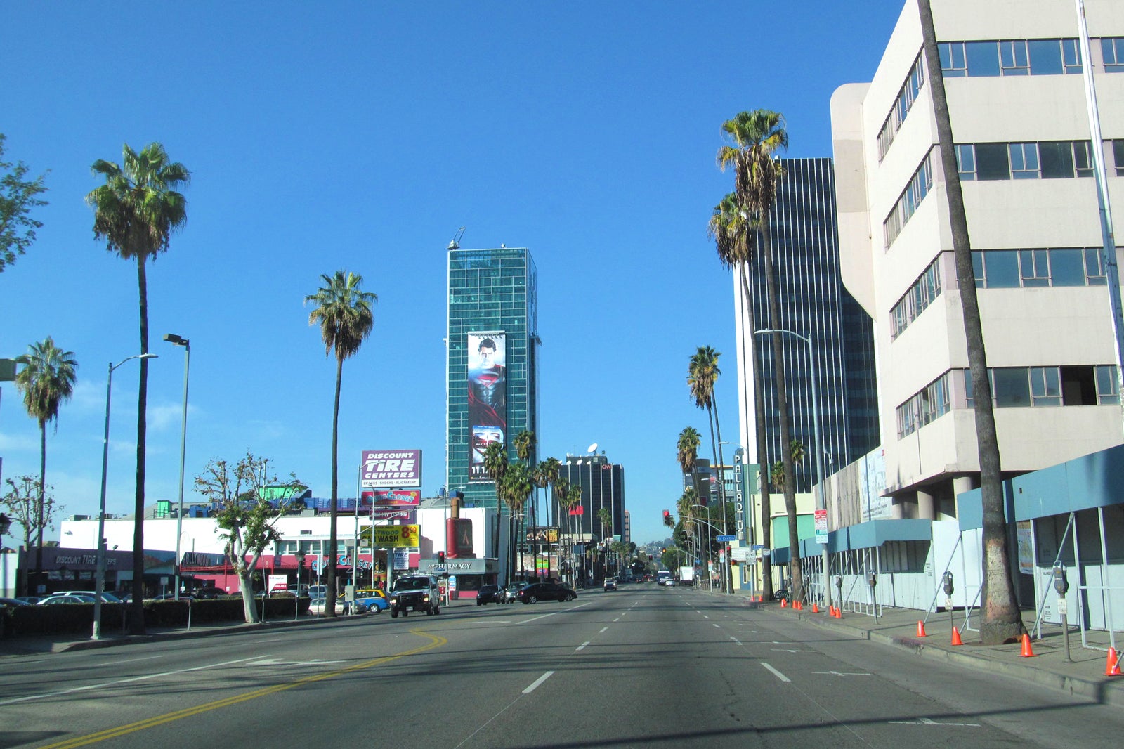 Sunset Boulevard. Los Angeles