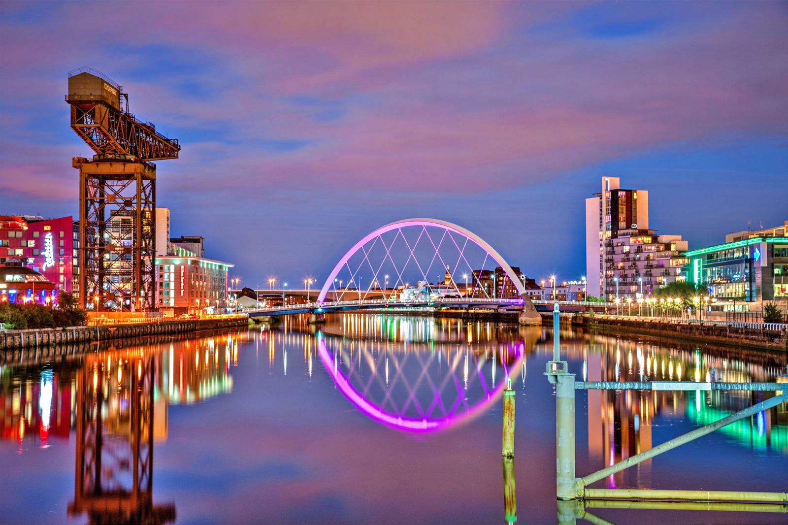 towns to visit near glasgow