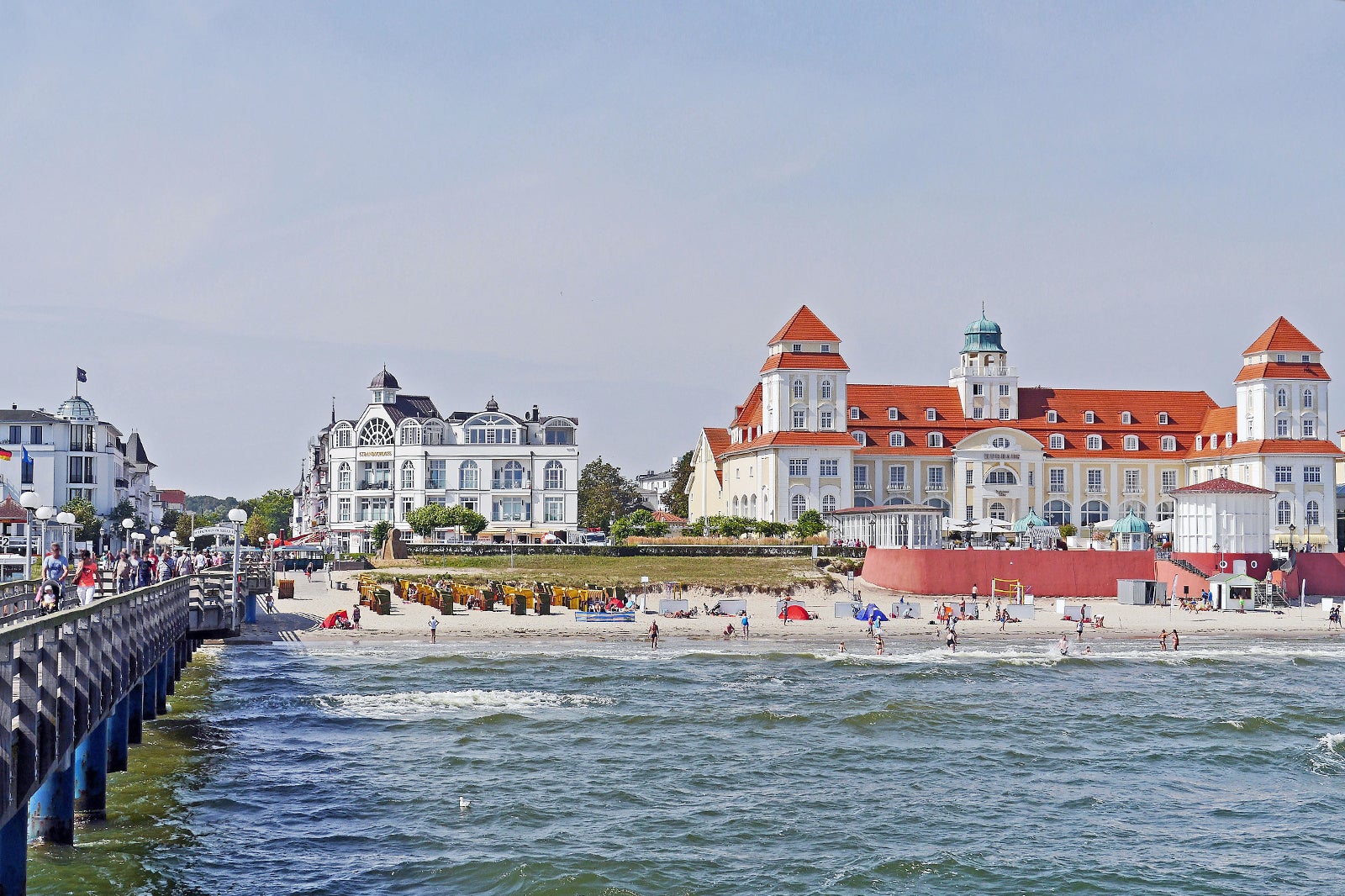 Traditional German Fishing Boat on the Beach of Baltic Sea in the