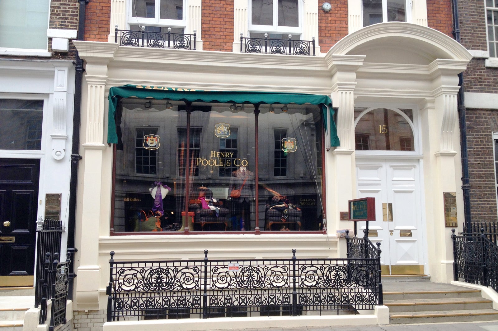 Savile Row in London - London's Internationally Famous Shopping Street ...