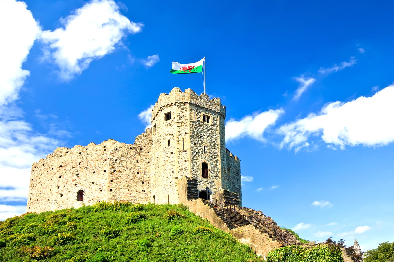 Cardiff Castle in the City Centre