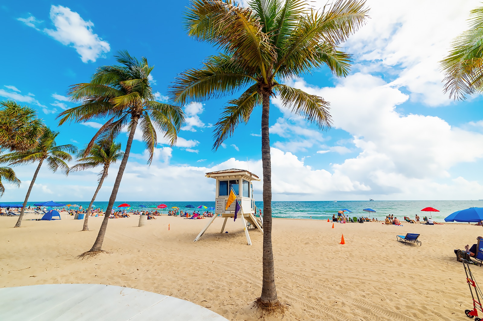 Map of Fort Lauderdale, Florida - Live Beaches