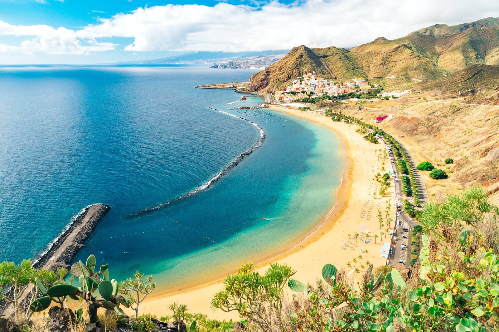 Teneriffa Nach Playa De Las Teresitas Per Linie 108 Bus EFDYEQ