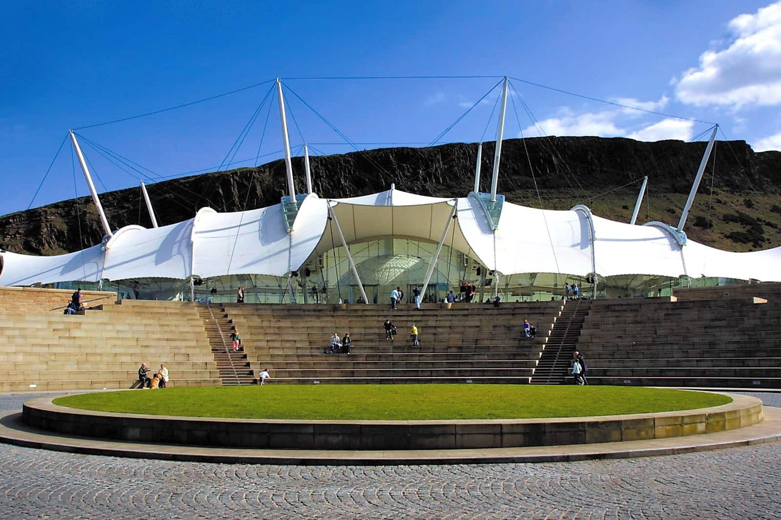 Dynamic Earth Building Dynamic Earth in Edinburgh - Take a Journey Through the Universe From ...