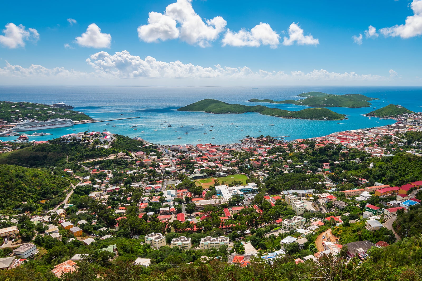 us virgin islands round trip