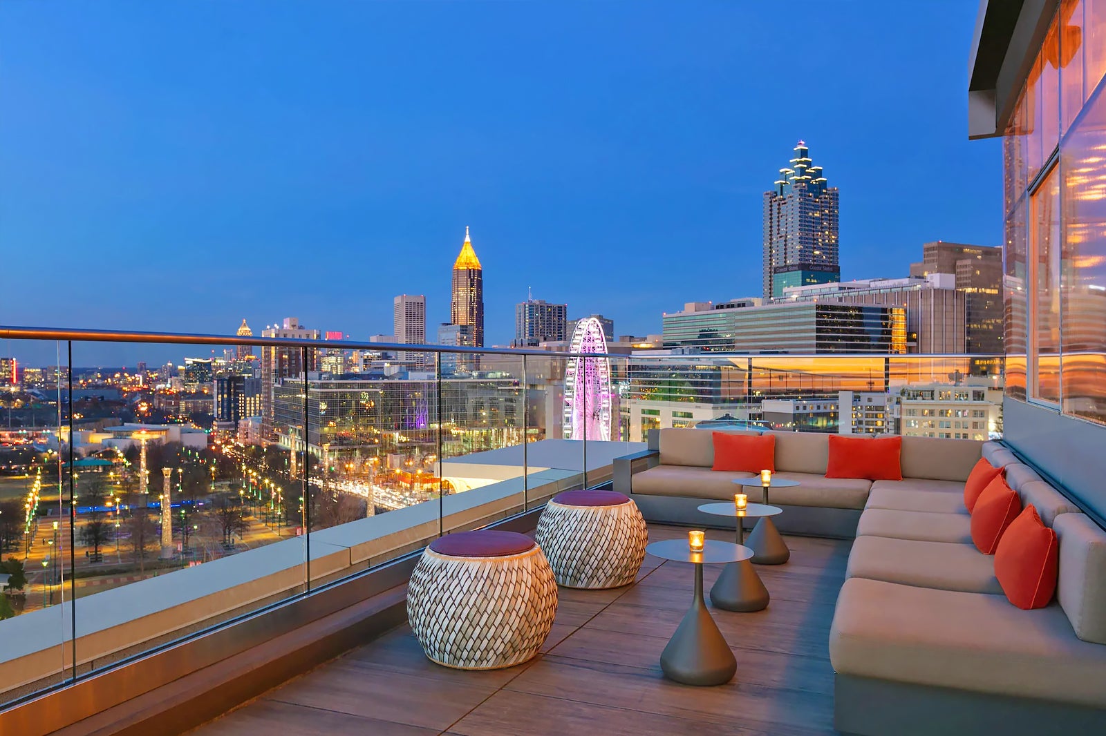 High End Rooftop Restaurants Atlanta