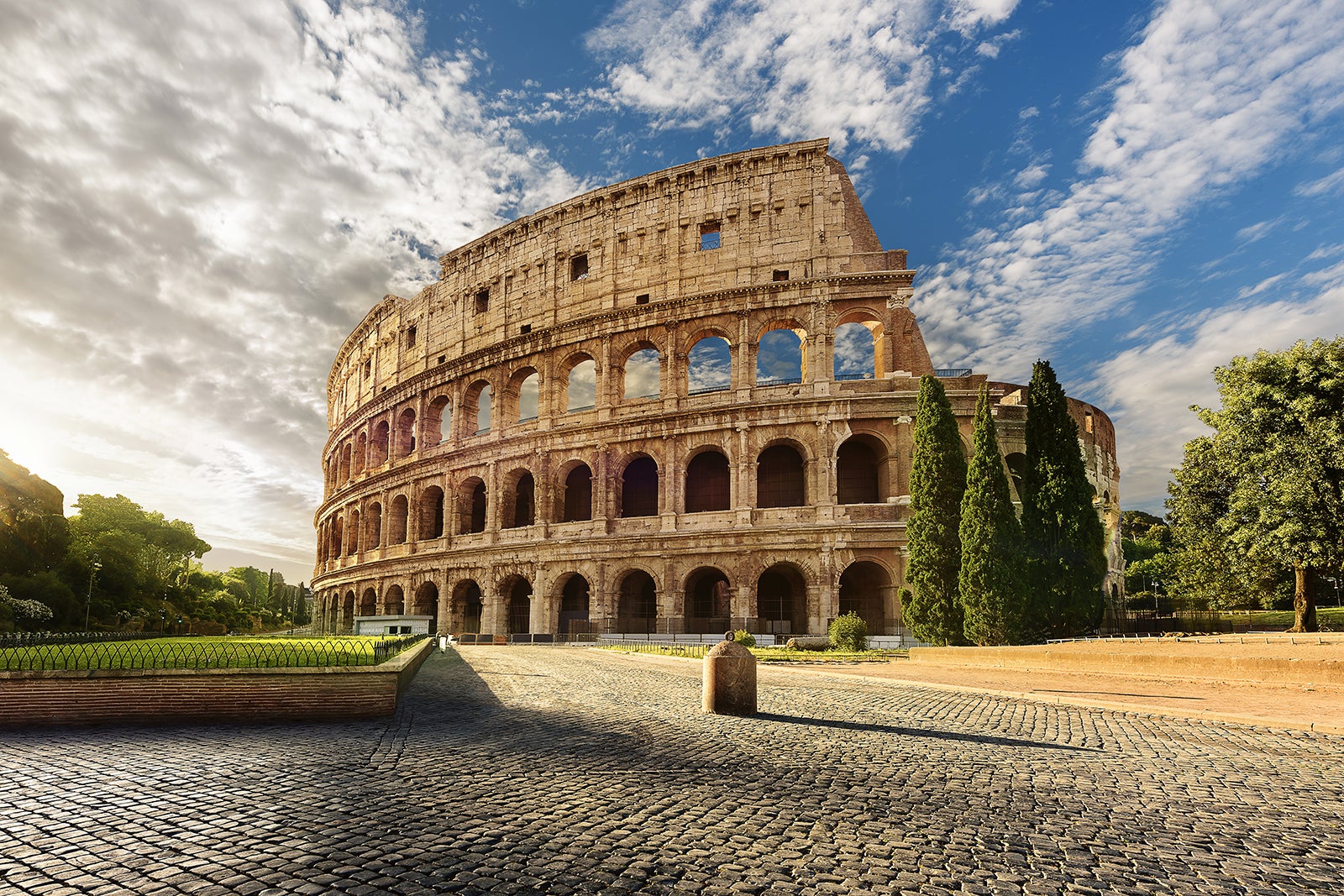 Ancient Roman Forum Colosseum Rome Italy Editorial Photography Image