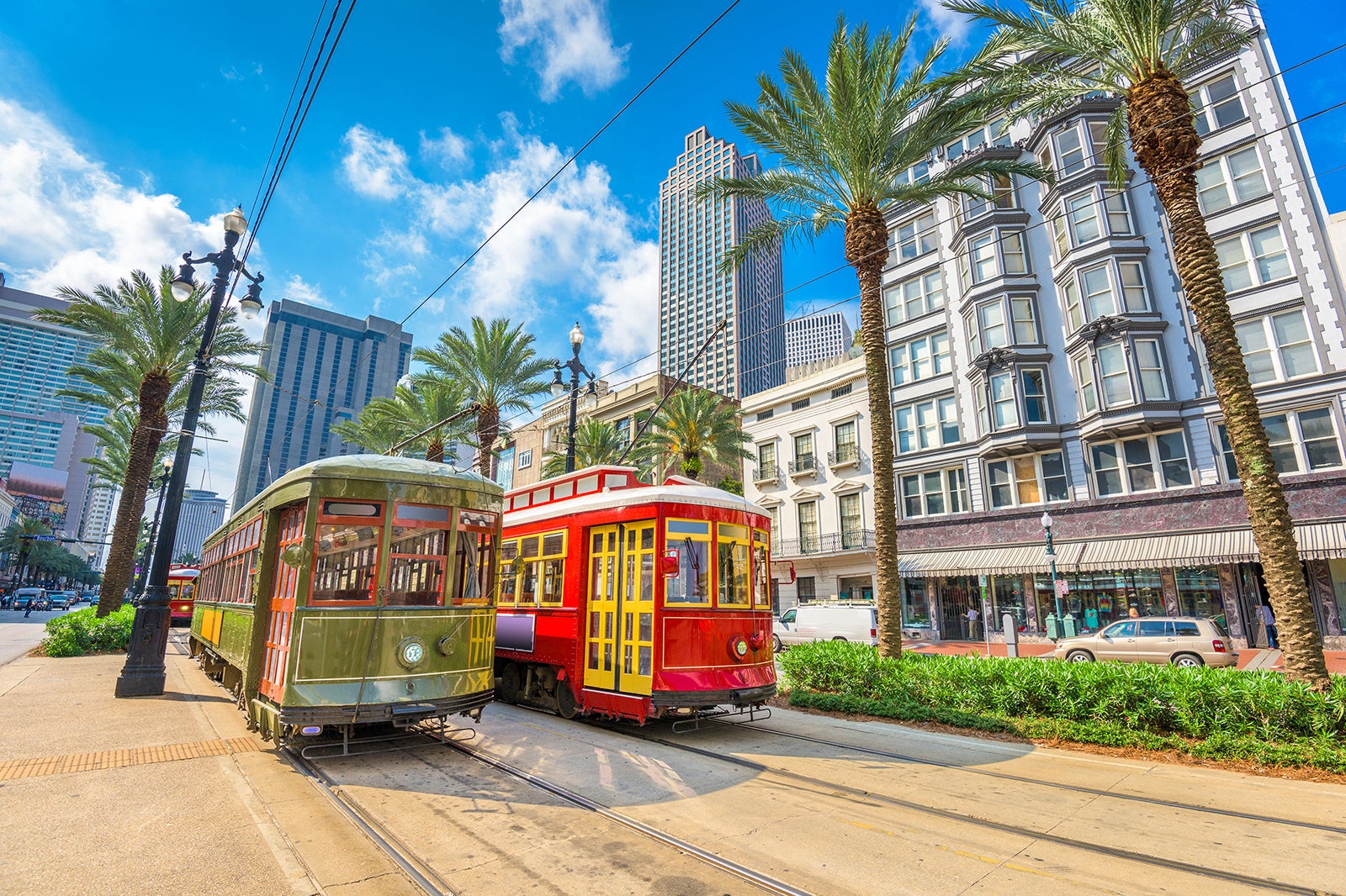 Canal Street in New Orleans Central Business District - Tours and