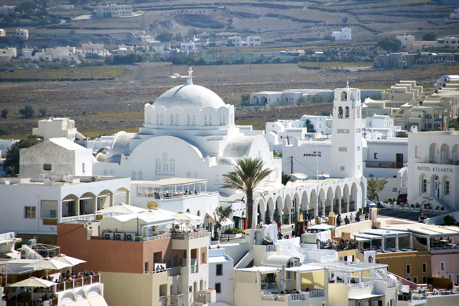 Town Club in Santorini, Fira Town