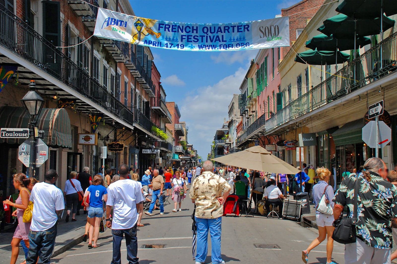 French Quarter Festival in New Orleans Festivities in New Orleans