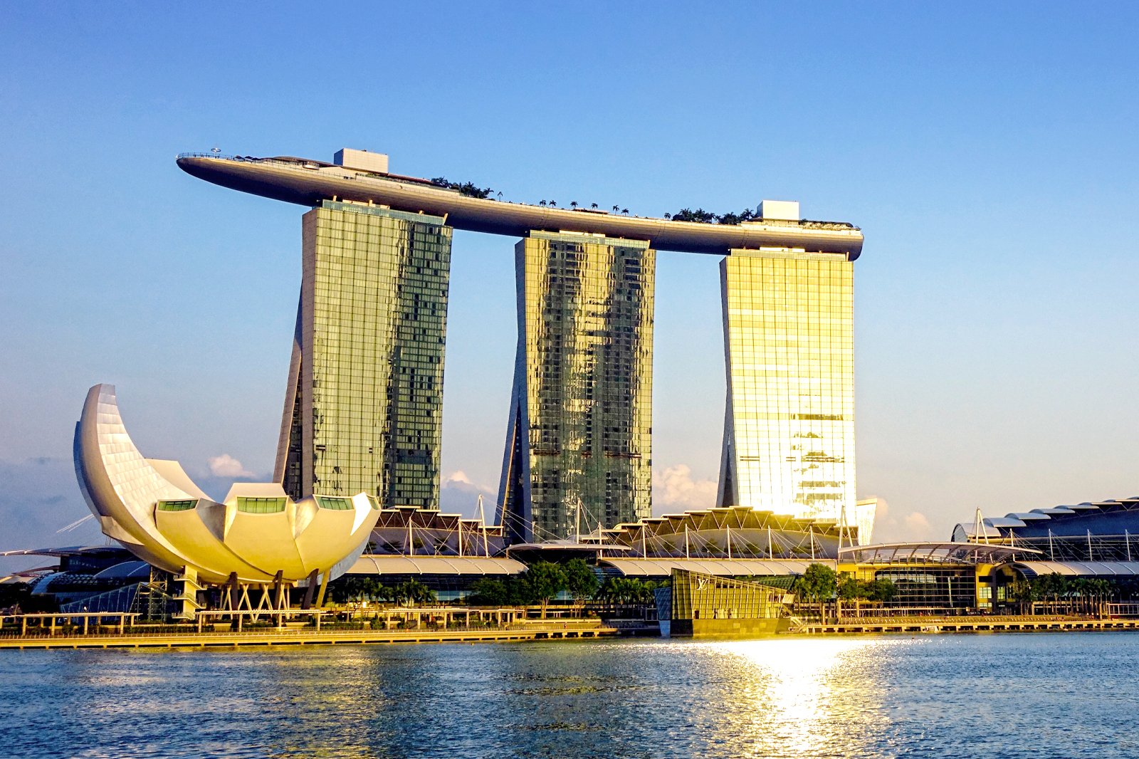 The Marina Bay Sands Hotel , Singapore