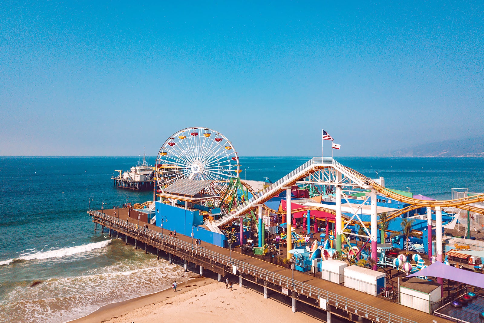 Santa Monica Pier And Beach | My XXX Hot Girl