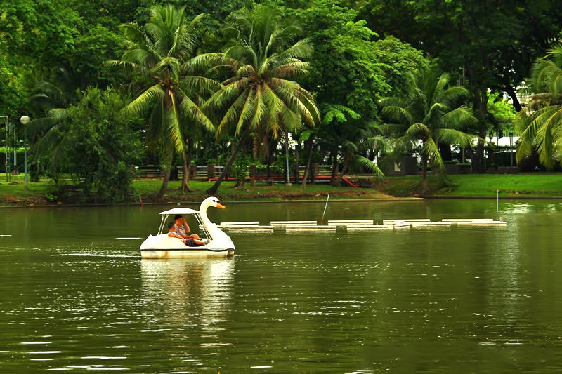 Lumpini Park In Bangkok A Beautiful Green Space In Central Bangkok