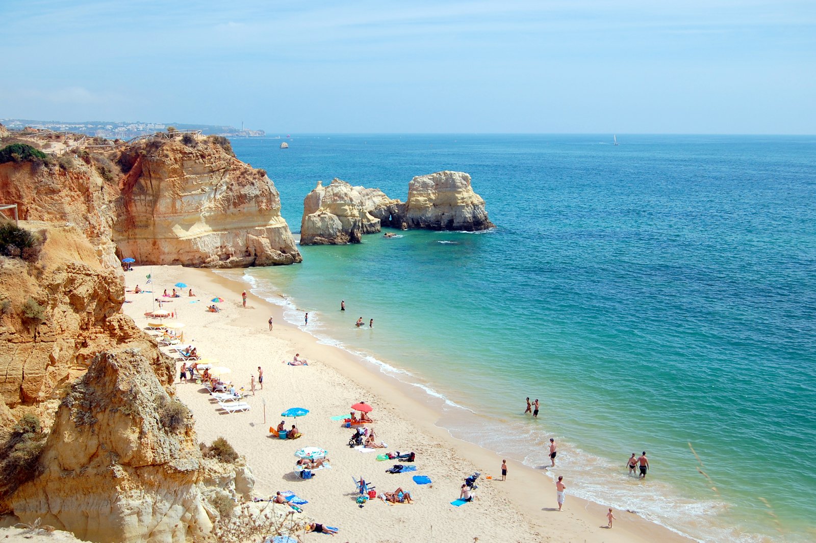 Mejores Playas De Portugal Mapa De Portugal Mapa De Playas El Sur De ...