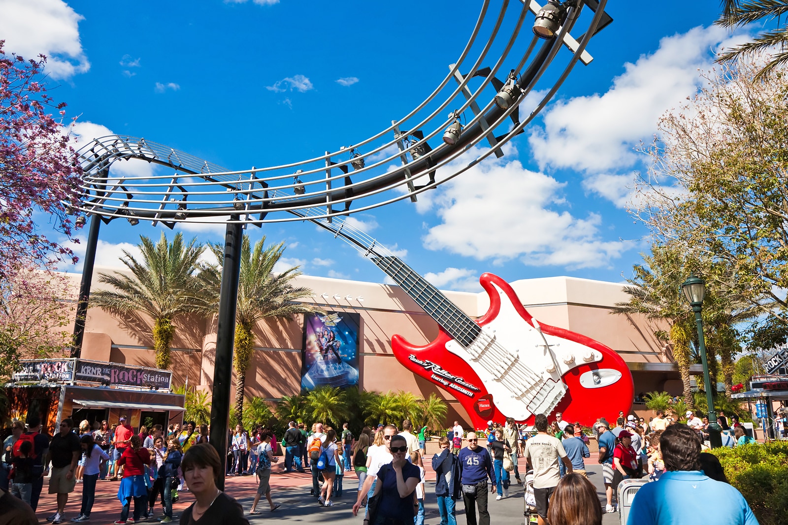 The ROCK 'N' ROLLER COASTER® Starring Aerosmith ride at DISNEY'S HOLLYWOOD  STUDIOS® takes you on a tour t…