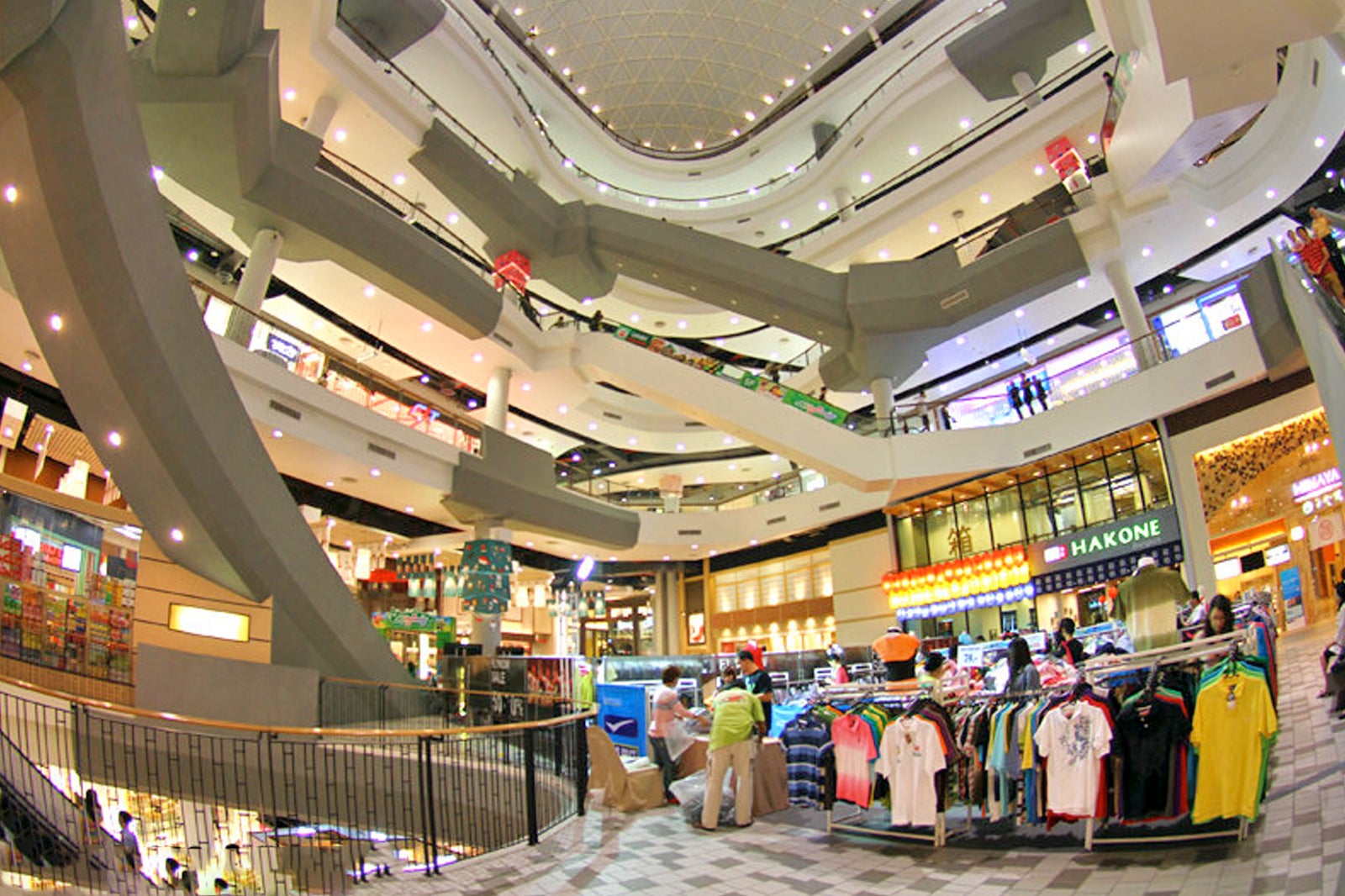 Inside a Huge Japanese Shopping Mall