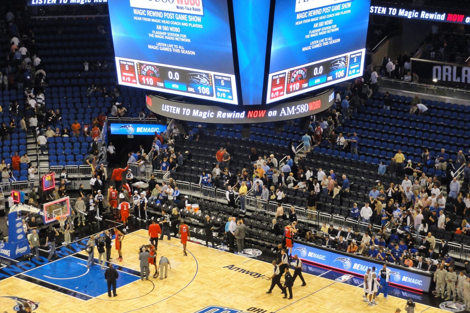 NBA! Orlando Magic e sua casa: Amway Center