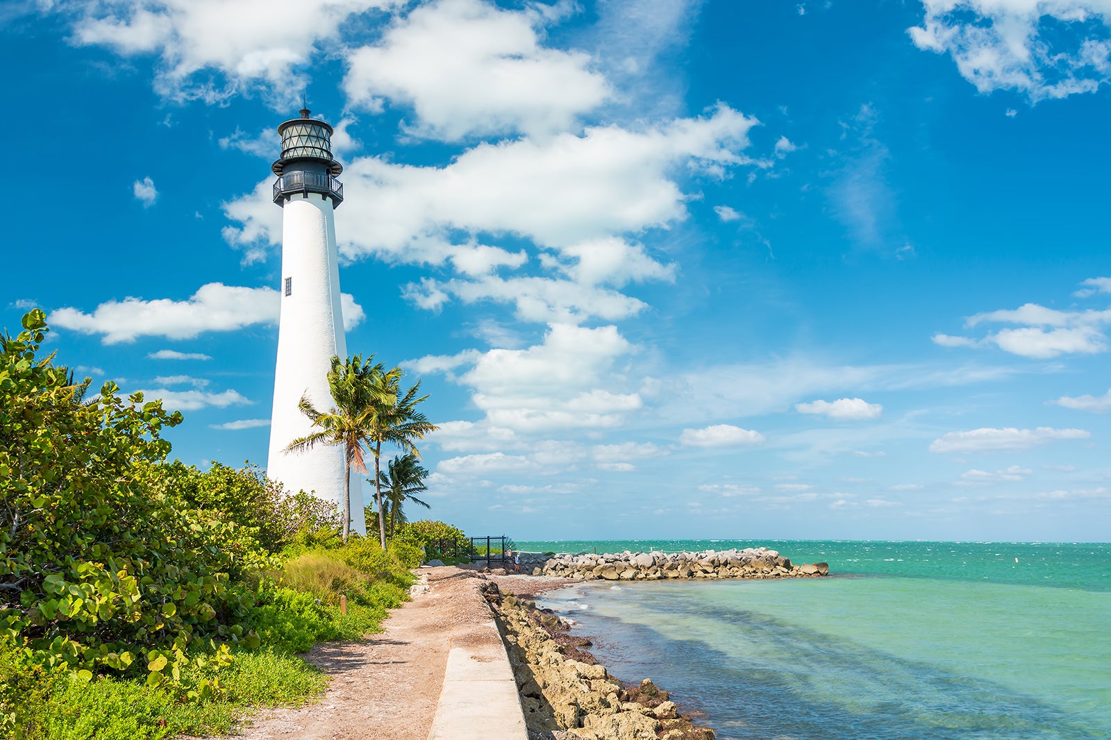 Key Biscayne Beach near Miami - The Barrier Island’s Main Attraction ...