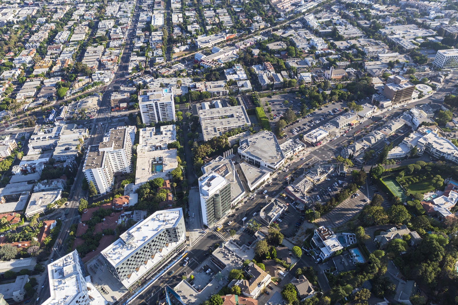 Sunset Boulevard. Los Angeles