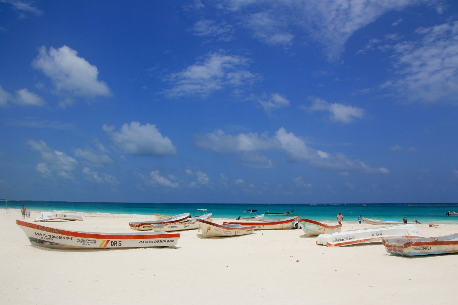 quiet beach tulum