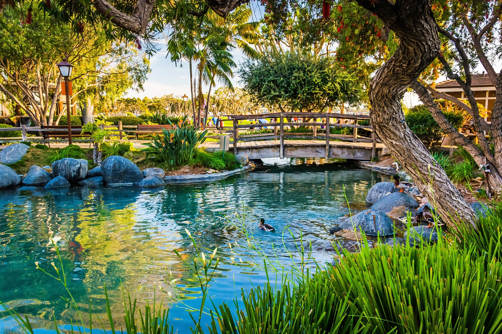 Seaport Village Is A Waterfront Stretch Of Shops In Southern