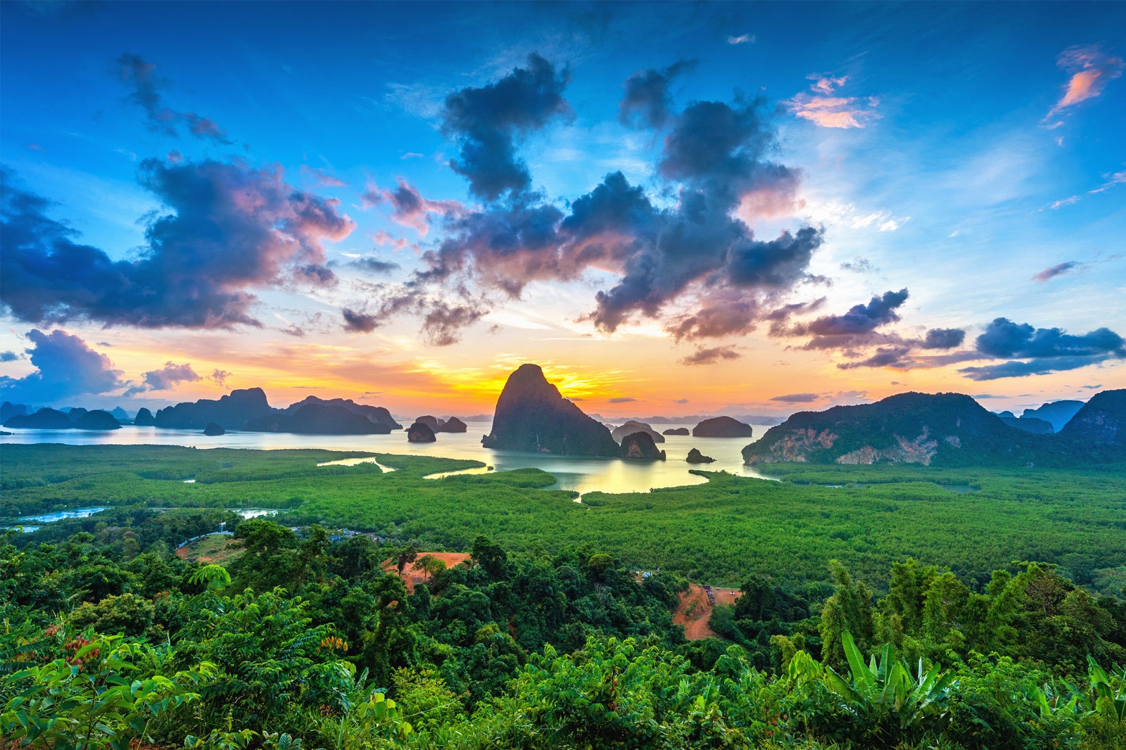 Samet Nangshe Viewpoint - Enjoy Panoramic Views of Phang Nga Bay - Go 