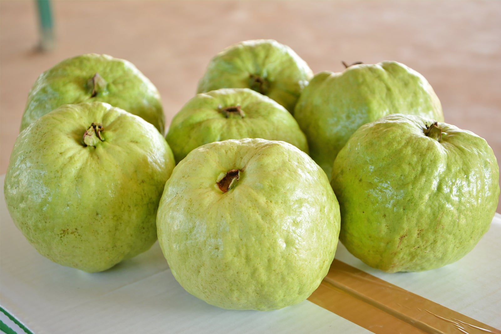 exotic green fruit