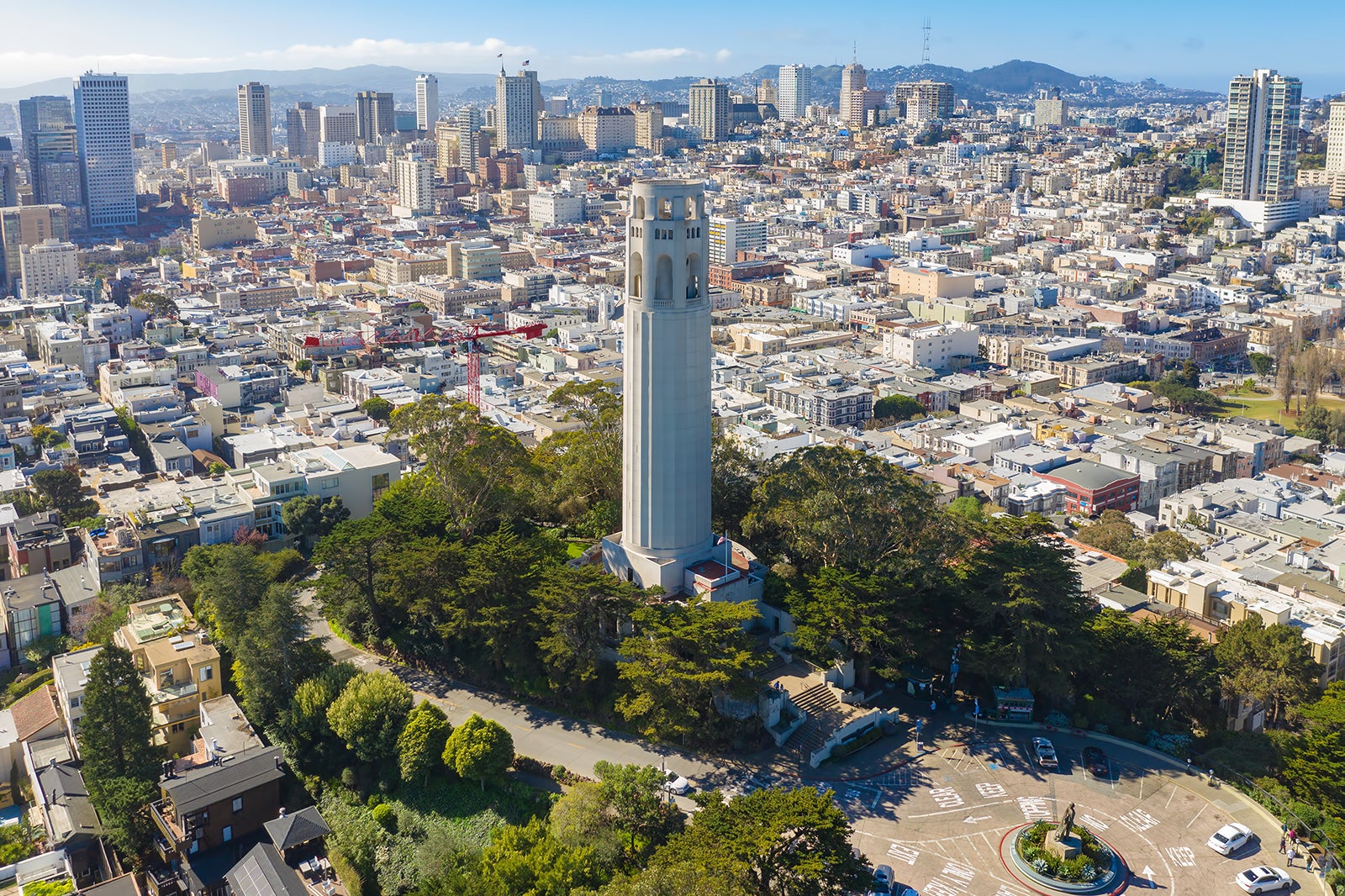 coit tower view