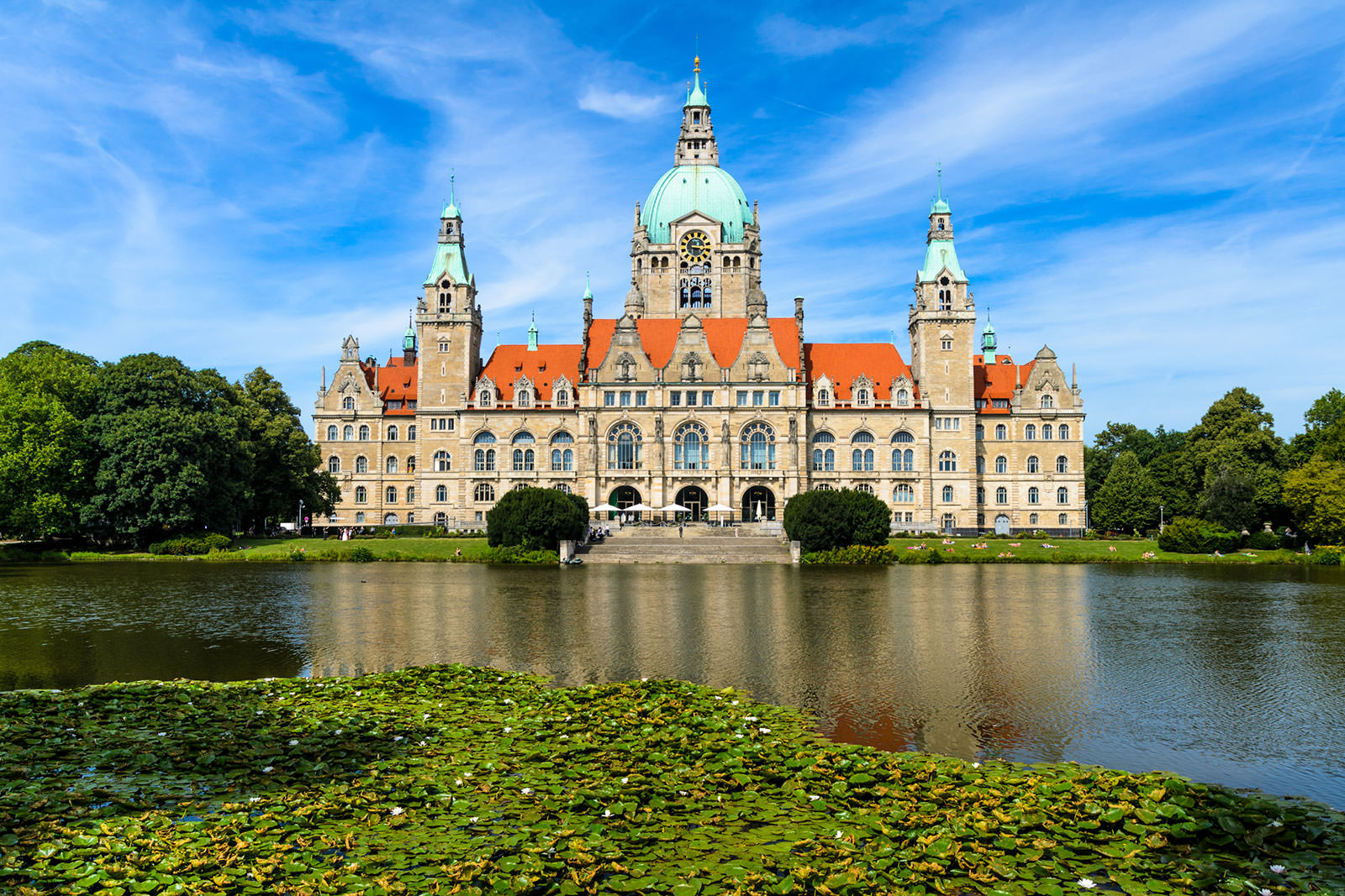 Новая ратуша в Ганновере Hannover