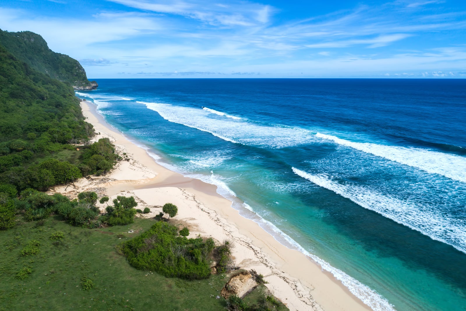 Nyang Nyang Beach In Bali Hidden Beach In South Bali Go Guides