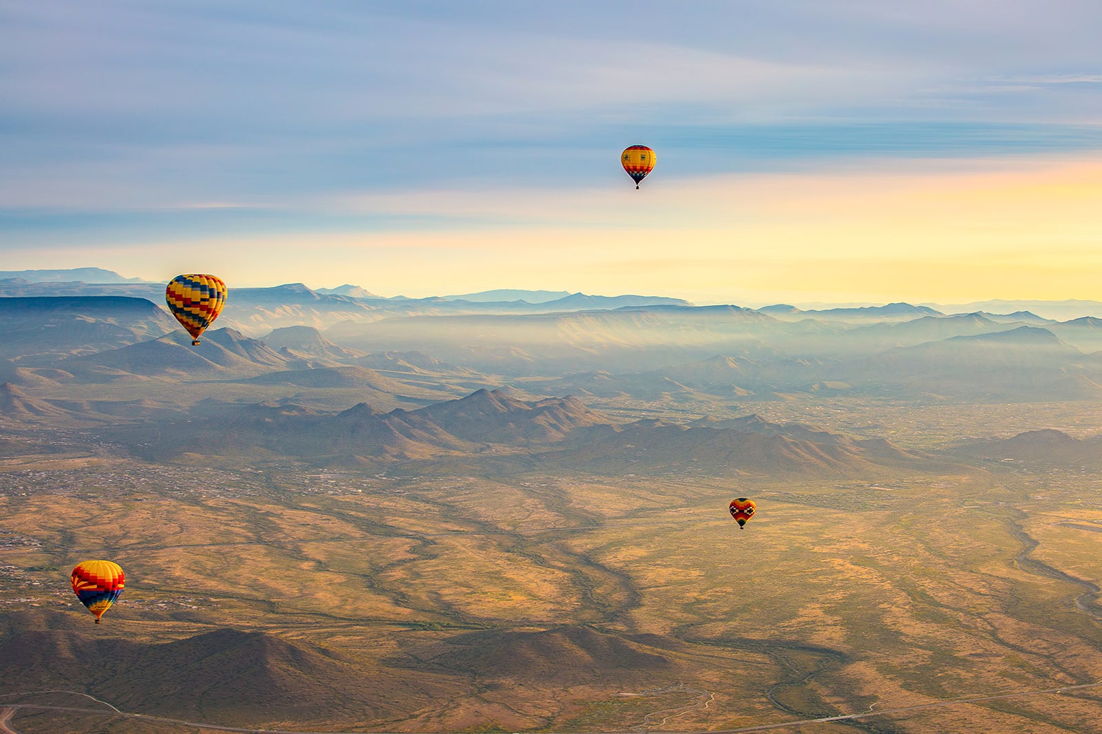 hot air balloon ride phoenix