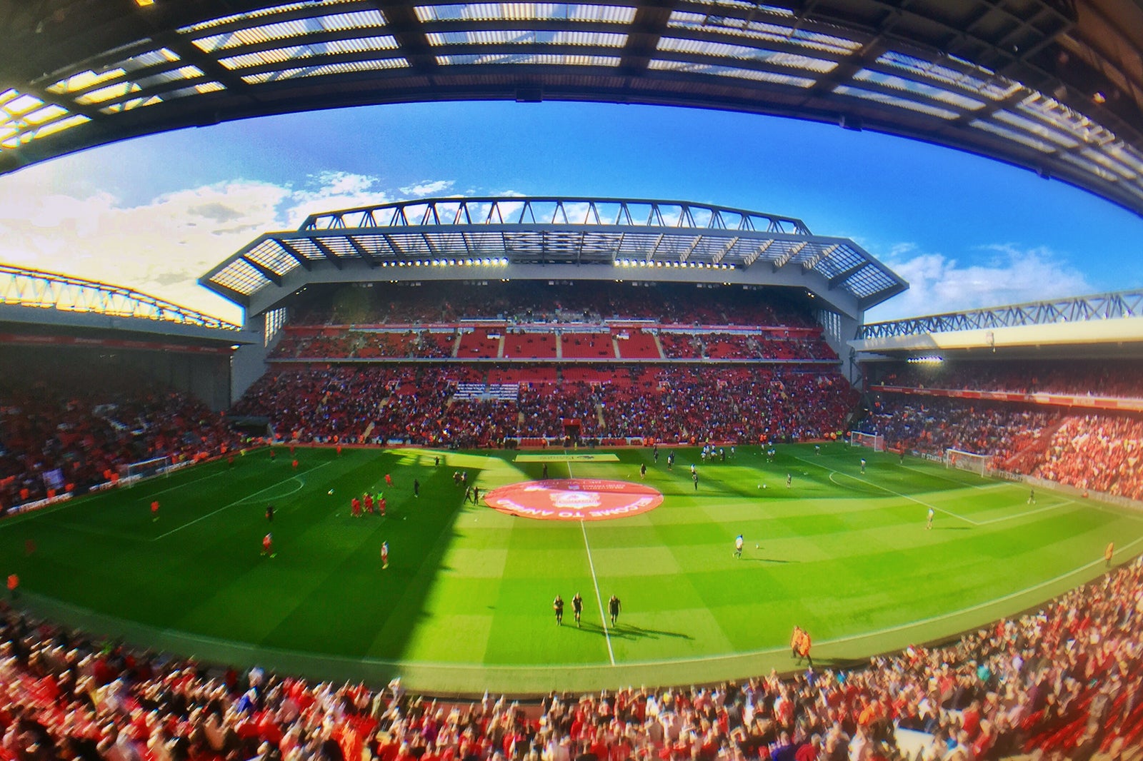 Anfield Stadium In Liverpool Home Of The Liverpool Football Club Go Anfield Stadium In Liverpool Home Of The Liverpool Football Club Go