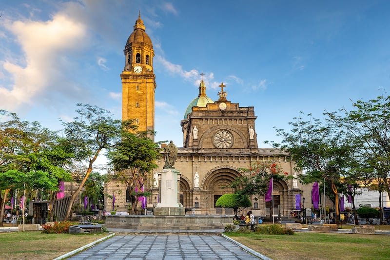 Manila Cathedral - A Beautiful Neo-Romanesque Building In Intramuros – Go  Guides
