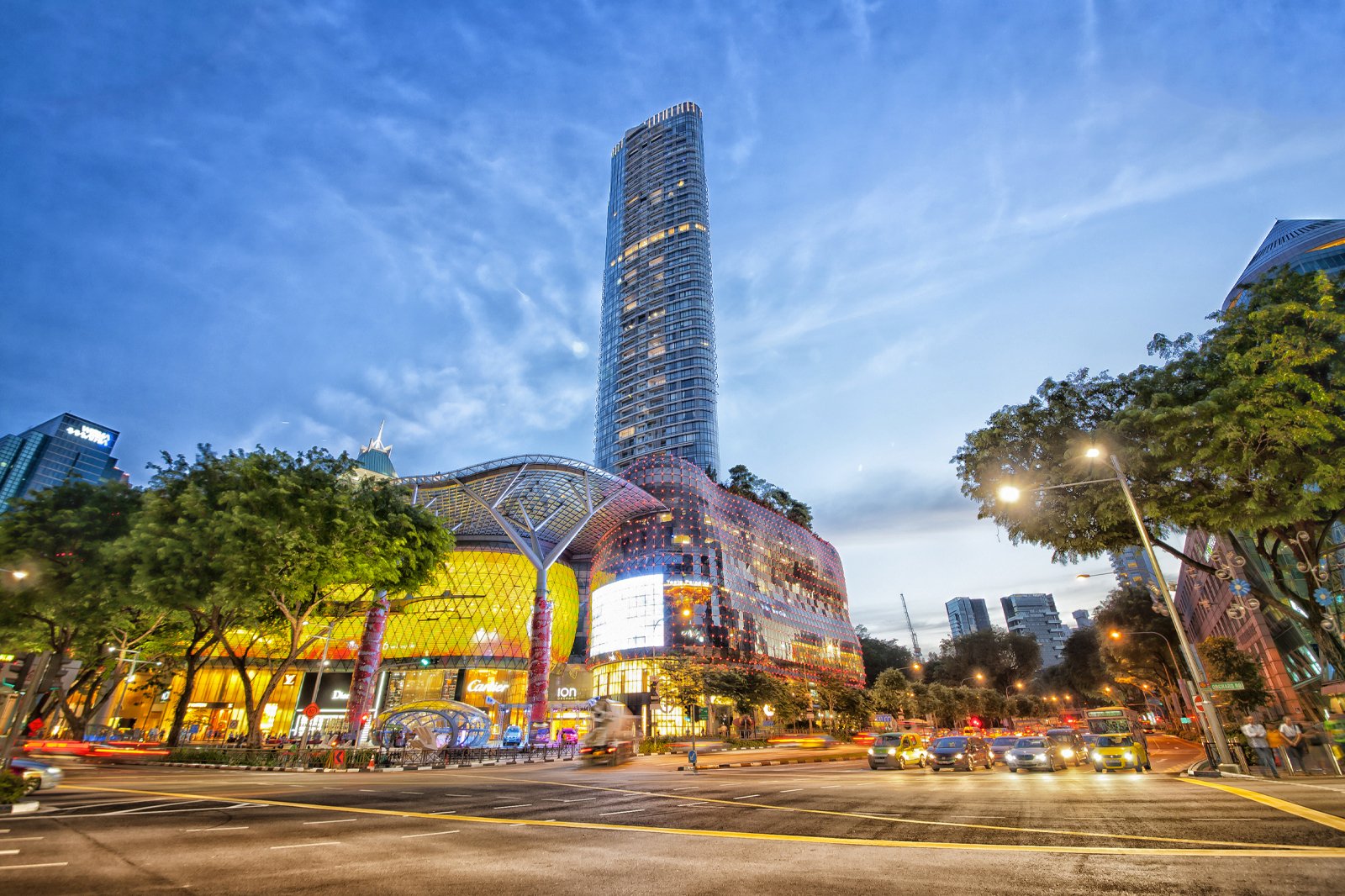 Orchard Road, the Shopping Centre of Singapore 