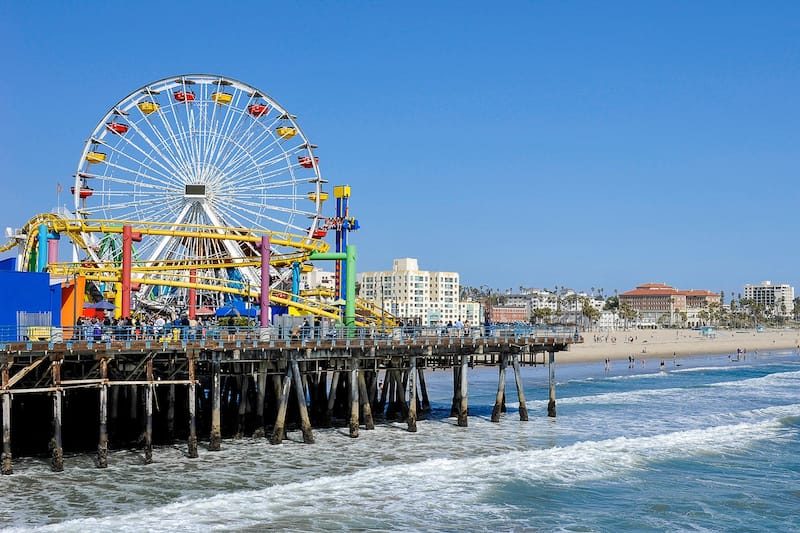 Santa Monica Pier in Los Angeles - Fairground Fun in a Historic Seaside  Setting - Go Guides