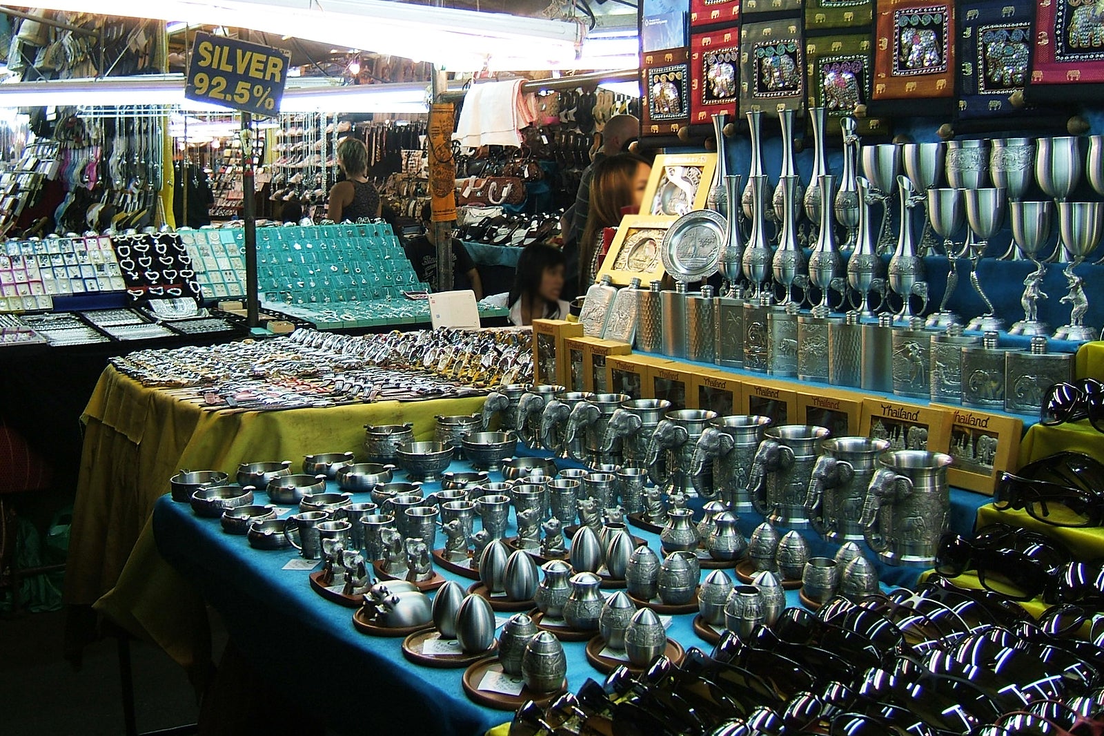 Khlong Thom Market In Bangkok Street Market In Chinatown Bangkok