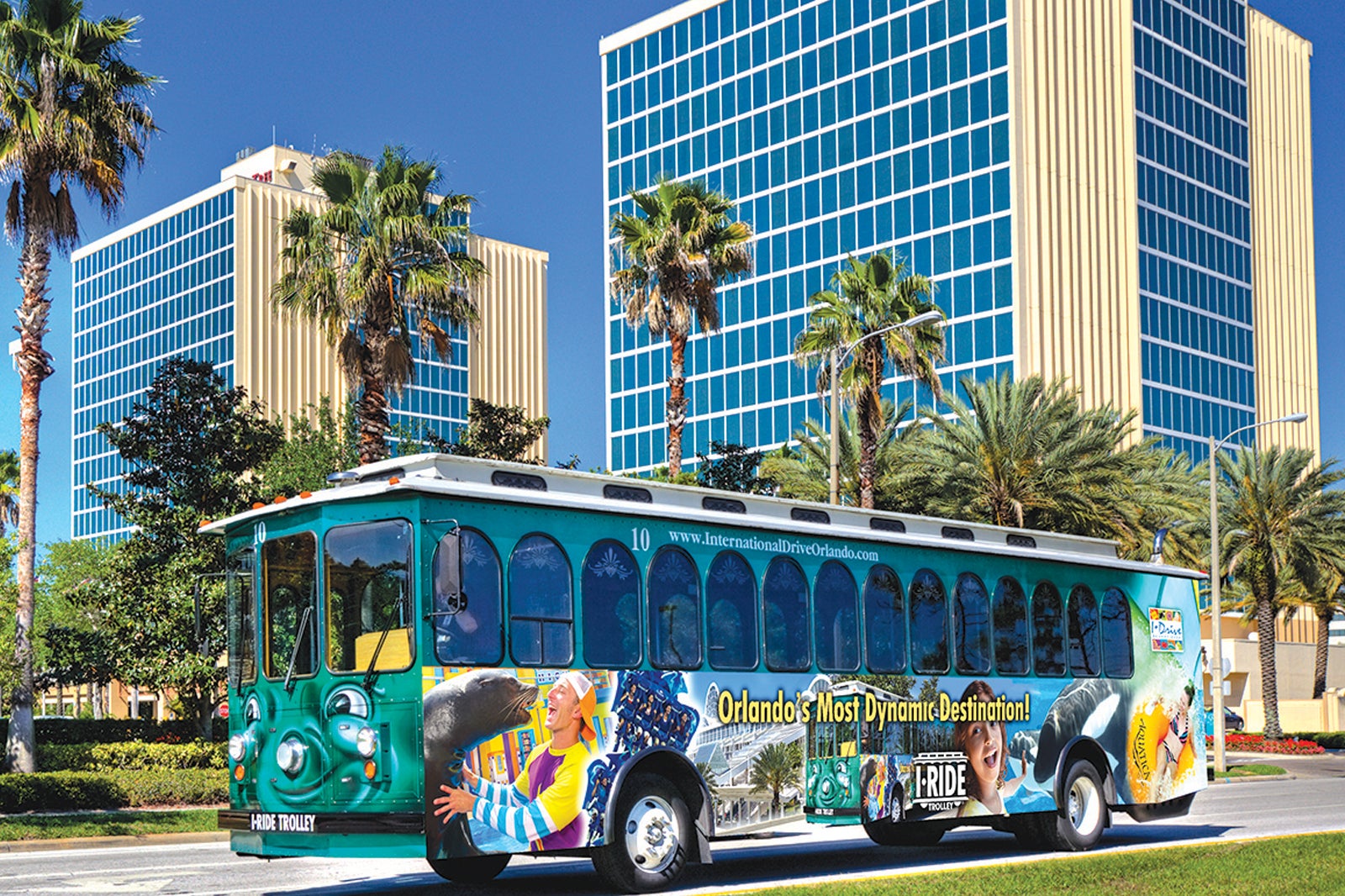 IRIDE Trolley Orlando Public Transportation within International