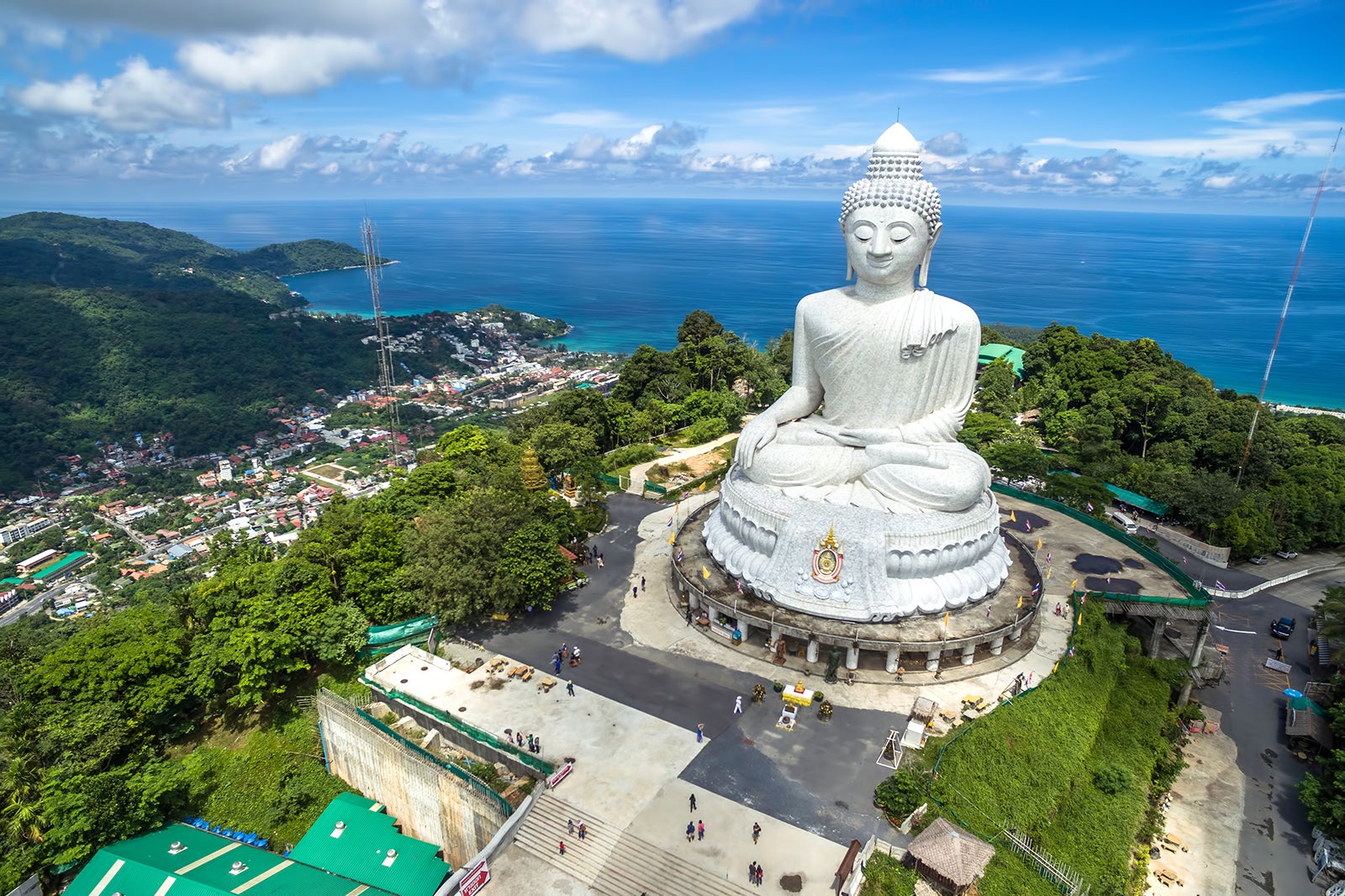 Marble Buddha Statue in thailand