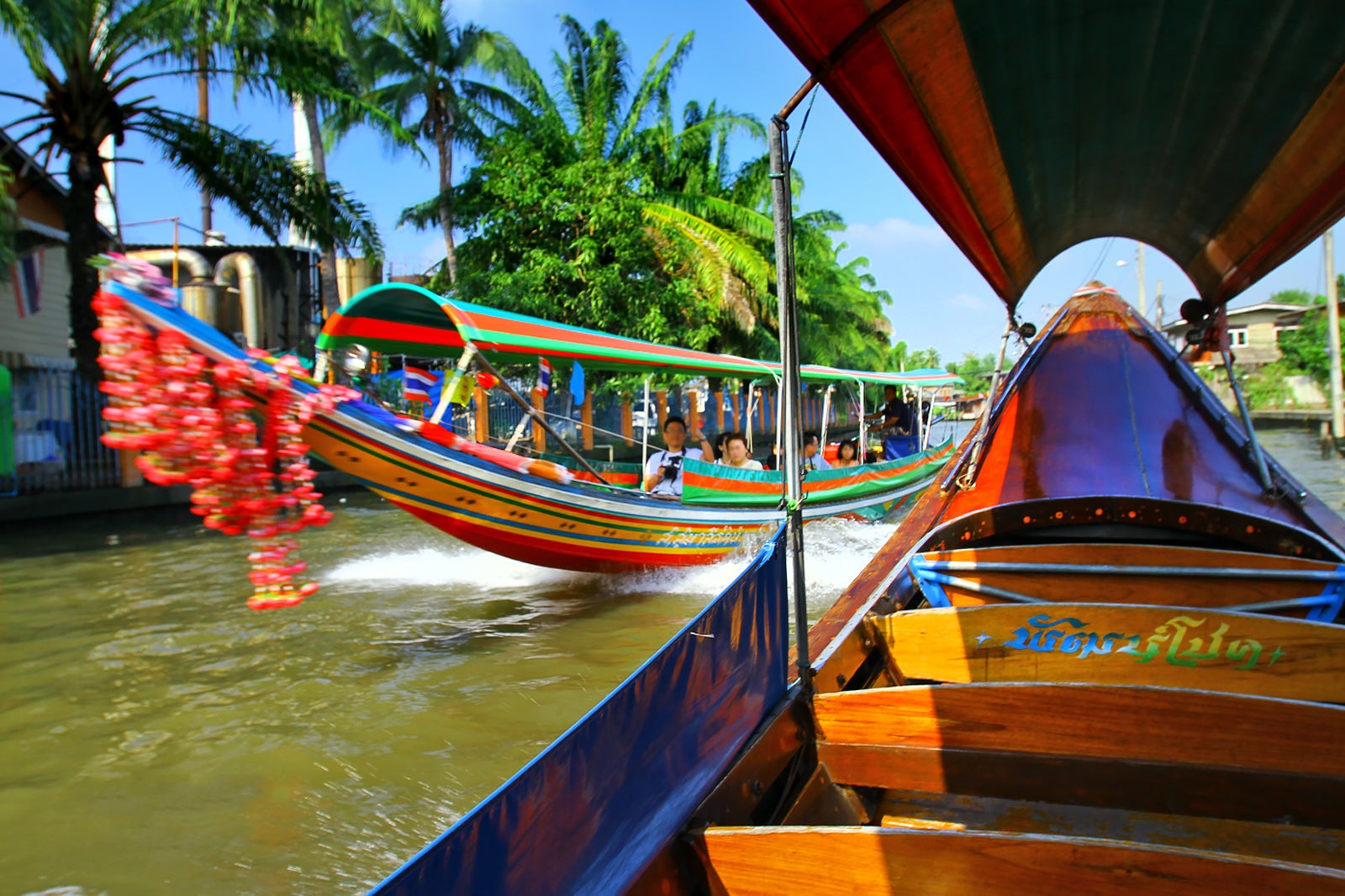 long tail boat tour bangkok