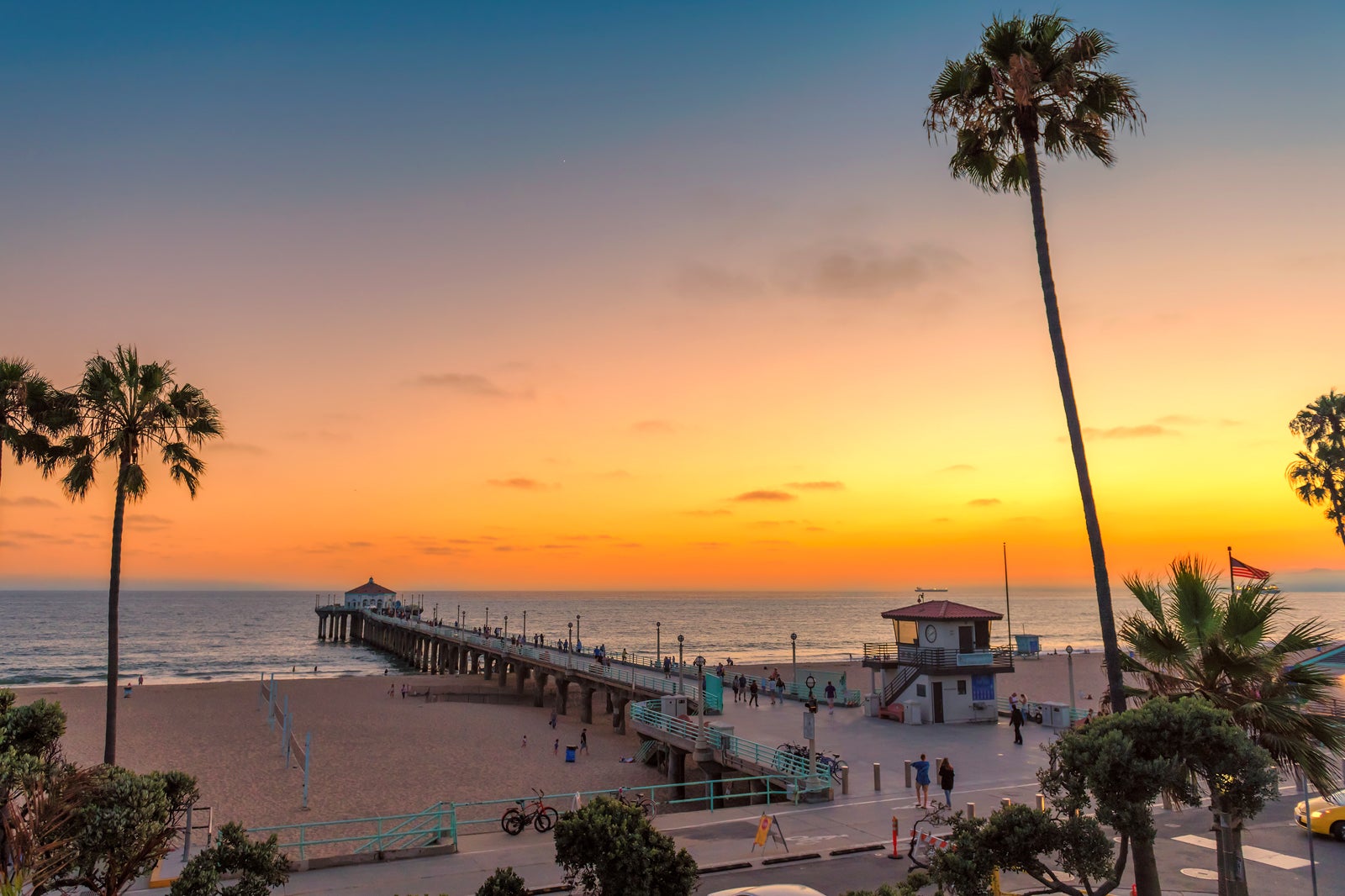 los angeles sunrise beach