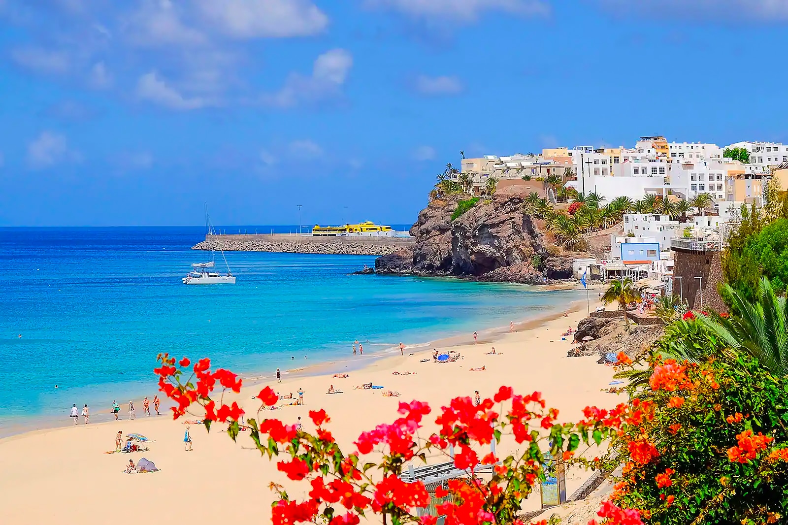 ▷ Las Salinas del Carmen Beach in Fuerteventura - Fuerteventura playas