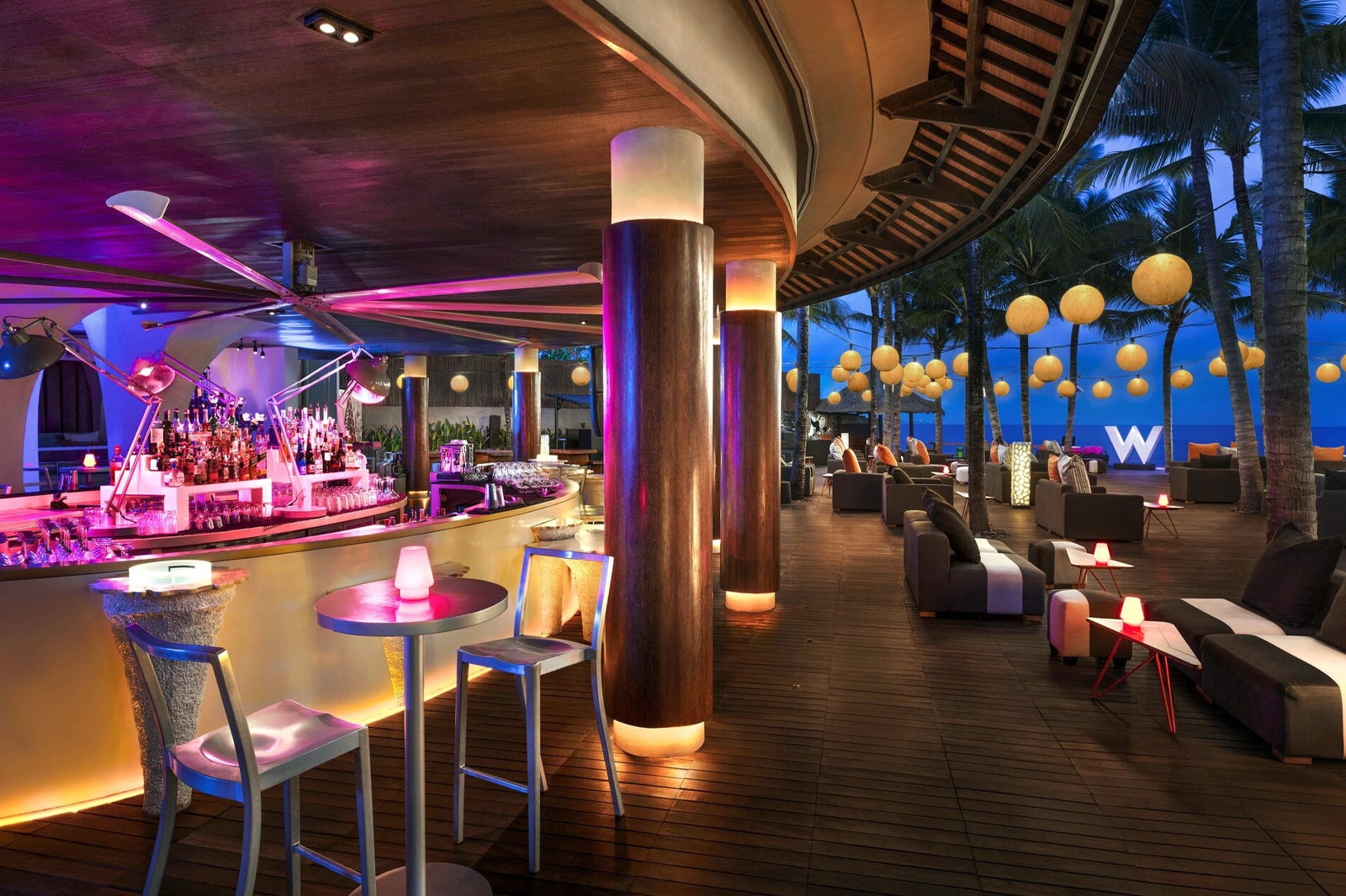 WooBar Bali at W Bali - Sunset and Cocktail Bar in Seminyak – Go Guides