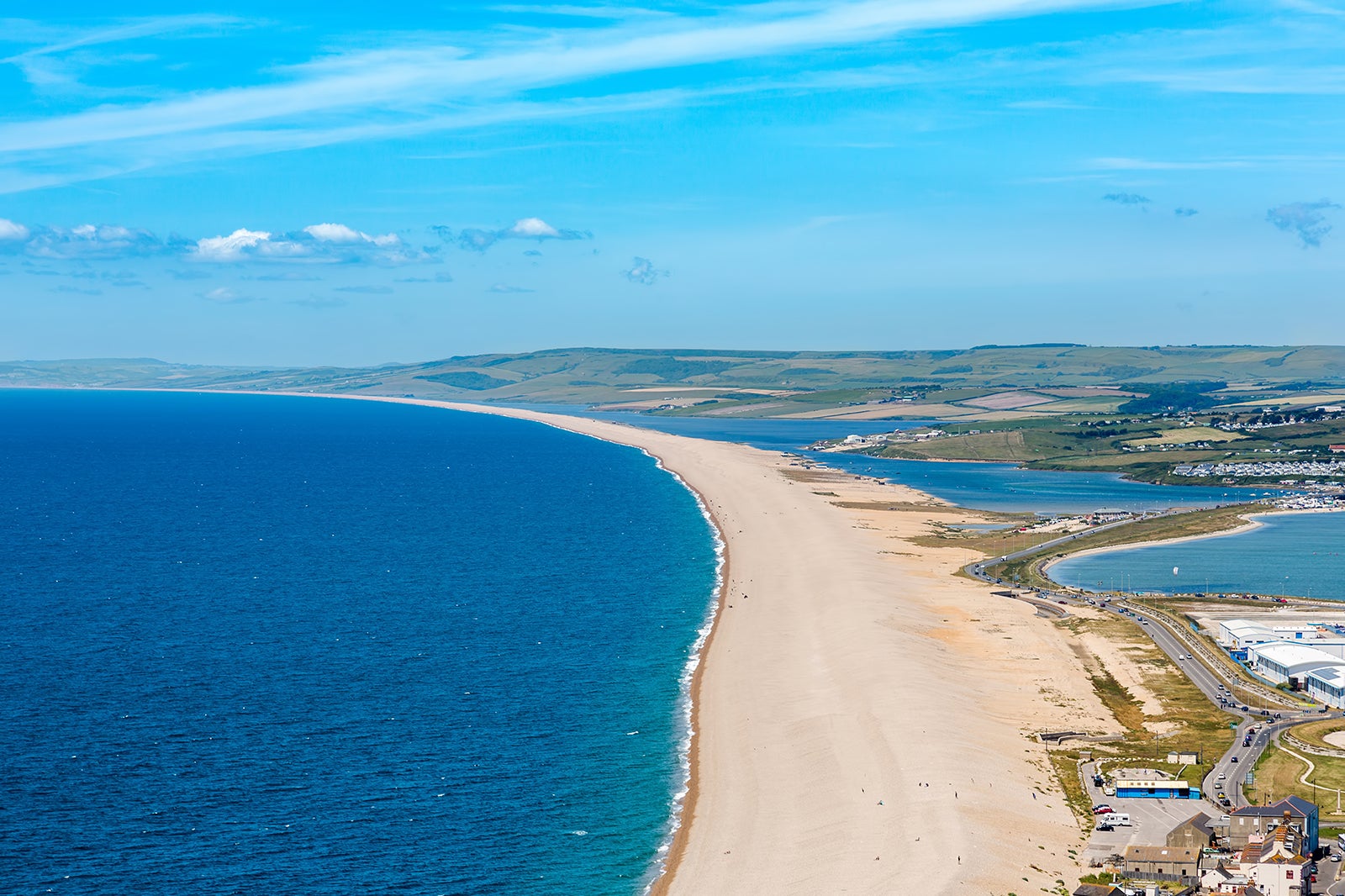 Chesil Beach, Weymouth and Portland, Dorset, England, UK