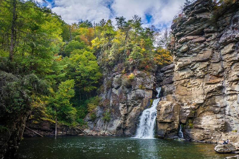 A scenic view of a North Carolina city, highlighting its beauty and charm
