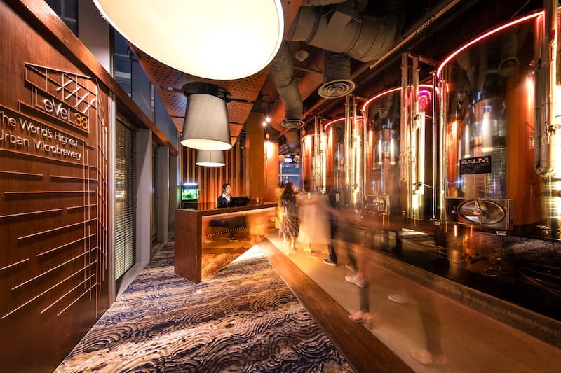 Level 33 Level33 Rooftop Bar in Singapore - Rooftop Microbrewery in Marina Bay ...