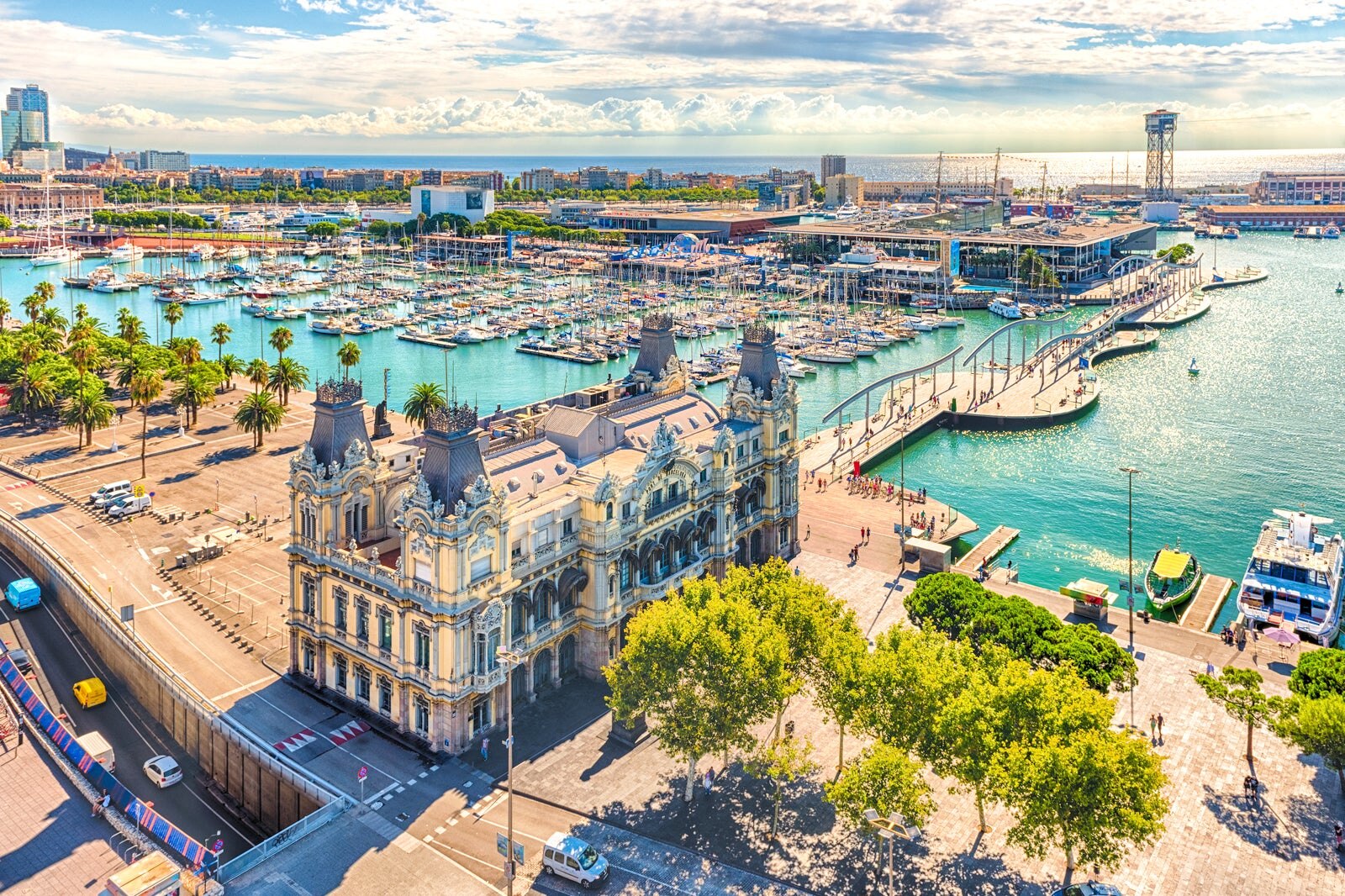 Port Vell In Barcelona Visit A Scenic Historic Waterfront Harbor Port Vell In Barcelona Visit A Scenic Historic Waterfront Harbor