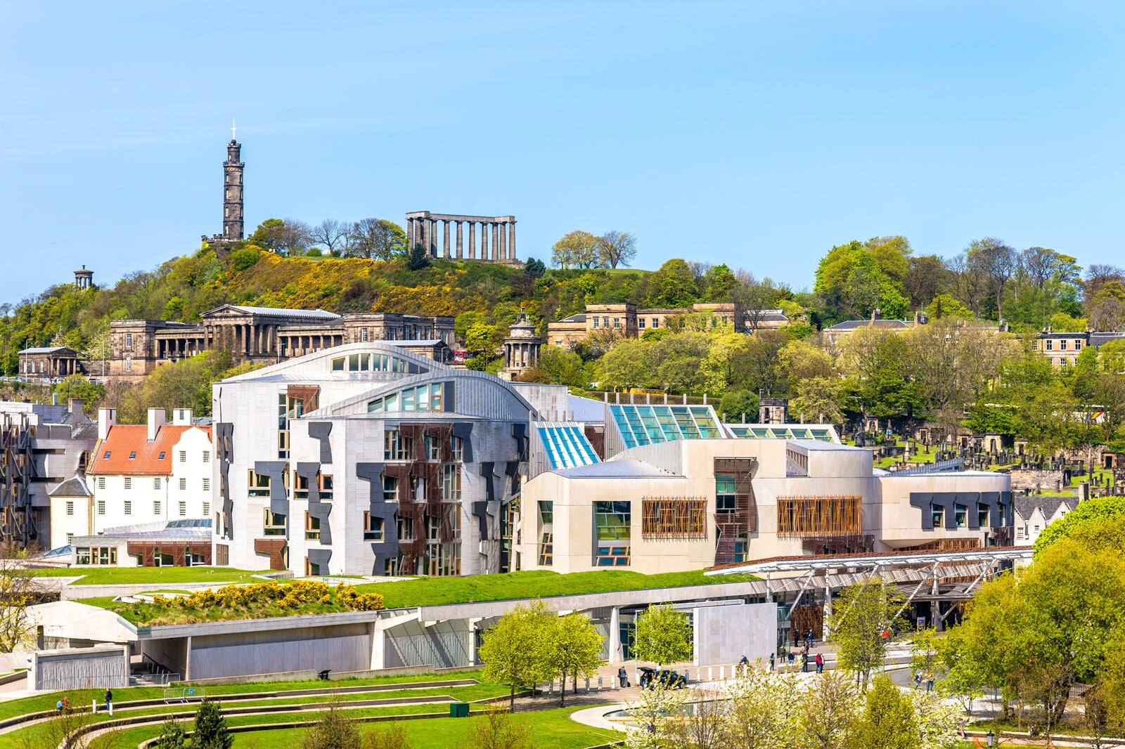 Scottish Parliament in Edinburgh Explore a Postmodern Masterpiece
