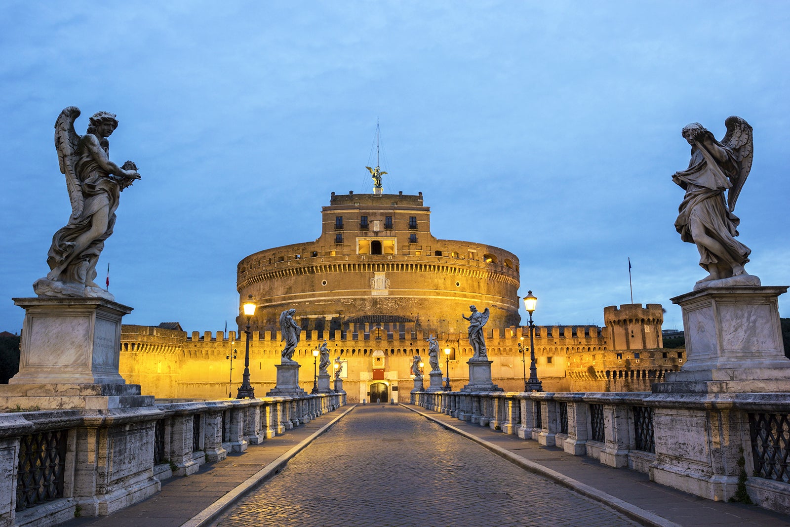 Castel Sant Angelo In Rome See A Towering Historic Mausoleum Built By 